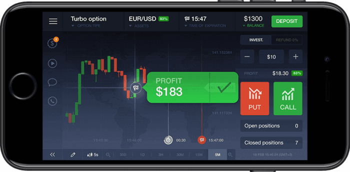 5 Principais Corretores de Opções Binárias 6 Mobile IQ Option