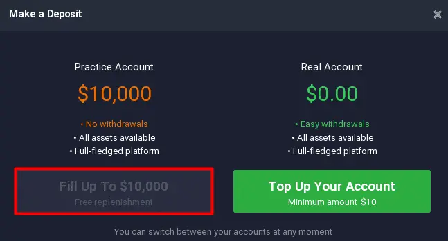 IQ Option: Plataforma de Negociação Online 10 Desvendando a Conta de Demonstração da IQ Option: Um Guia Completo - Forex Digital