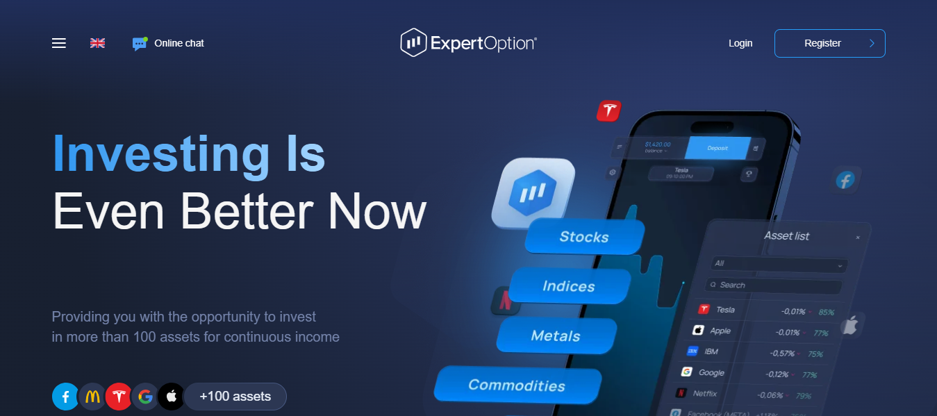 ExpertOption ou Binomo: Comparação de Plataformas 4 ExpertOption ou Binomo Comparação de Plataformas