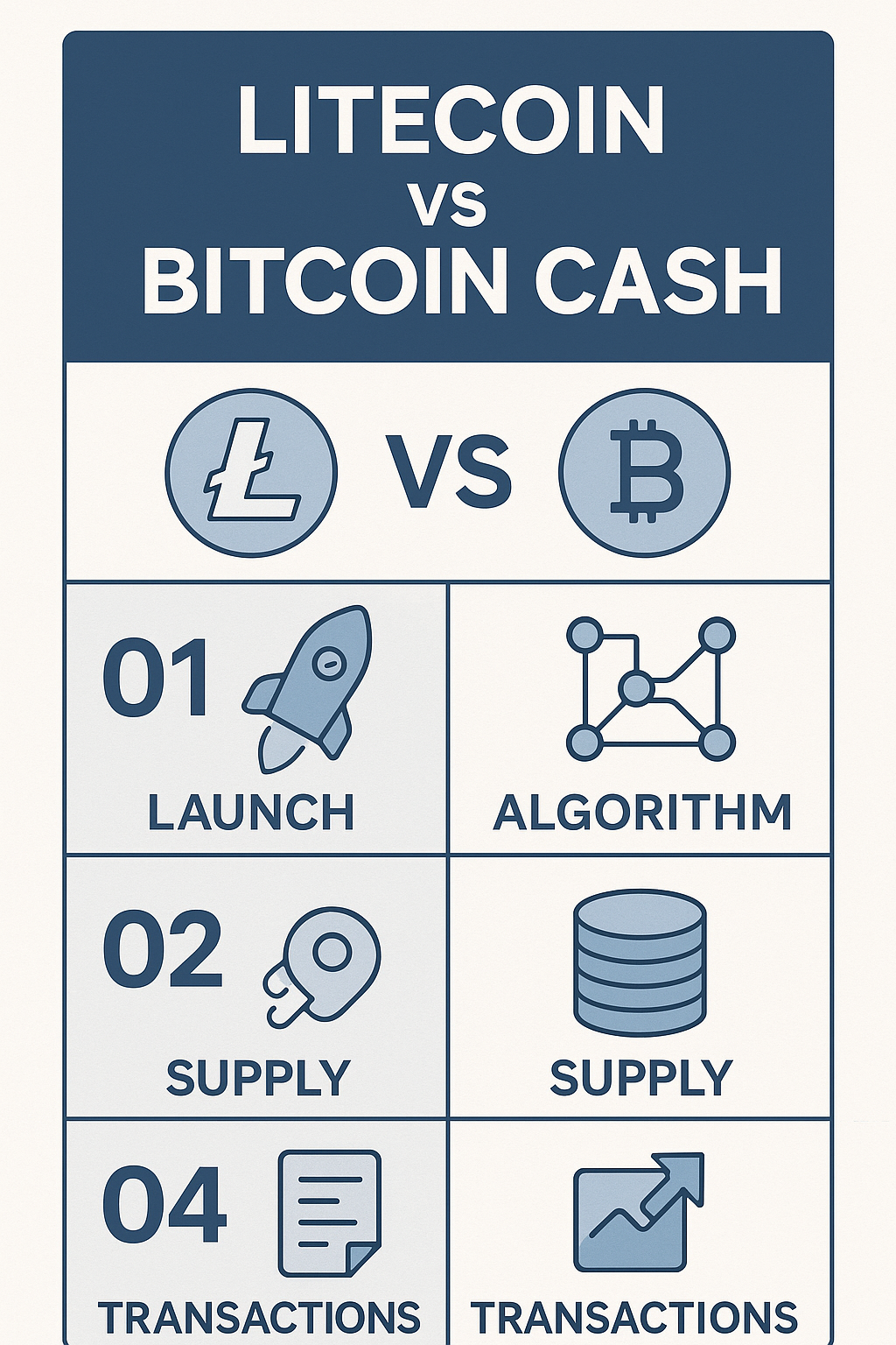 Litecoin vs Bitcoin Cash: Duelo Entre Duas Gigantes do Criptoespaço 4 Litecoin vs Bitcoin Cash Duelo Entre Duas Gigantes do Criptoespaço