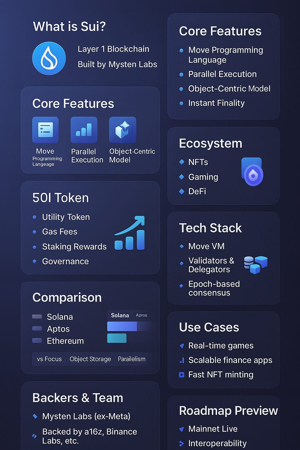 Previsão de Preço do Sui (SUI) para 2030 6 O Que é a Sui Blockchain Conhecendo a Tecnologia Revolucionária