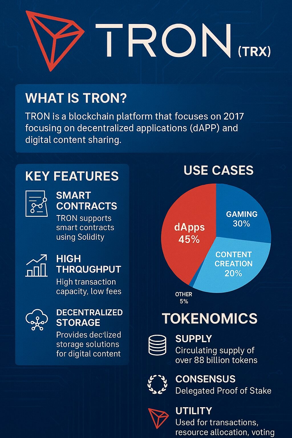 Previsão de Preço do TRON (TRX) para 2030 4 O Que é o TRON (TRX) e Por Que Ele Importa