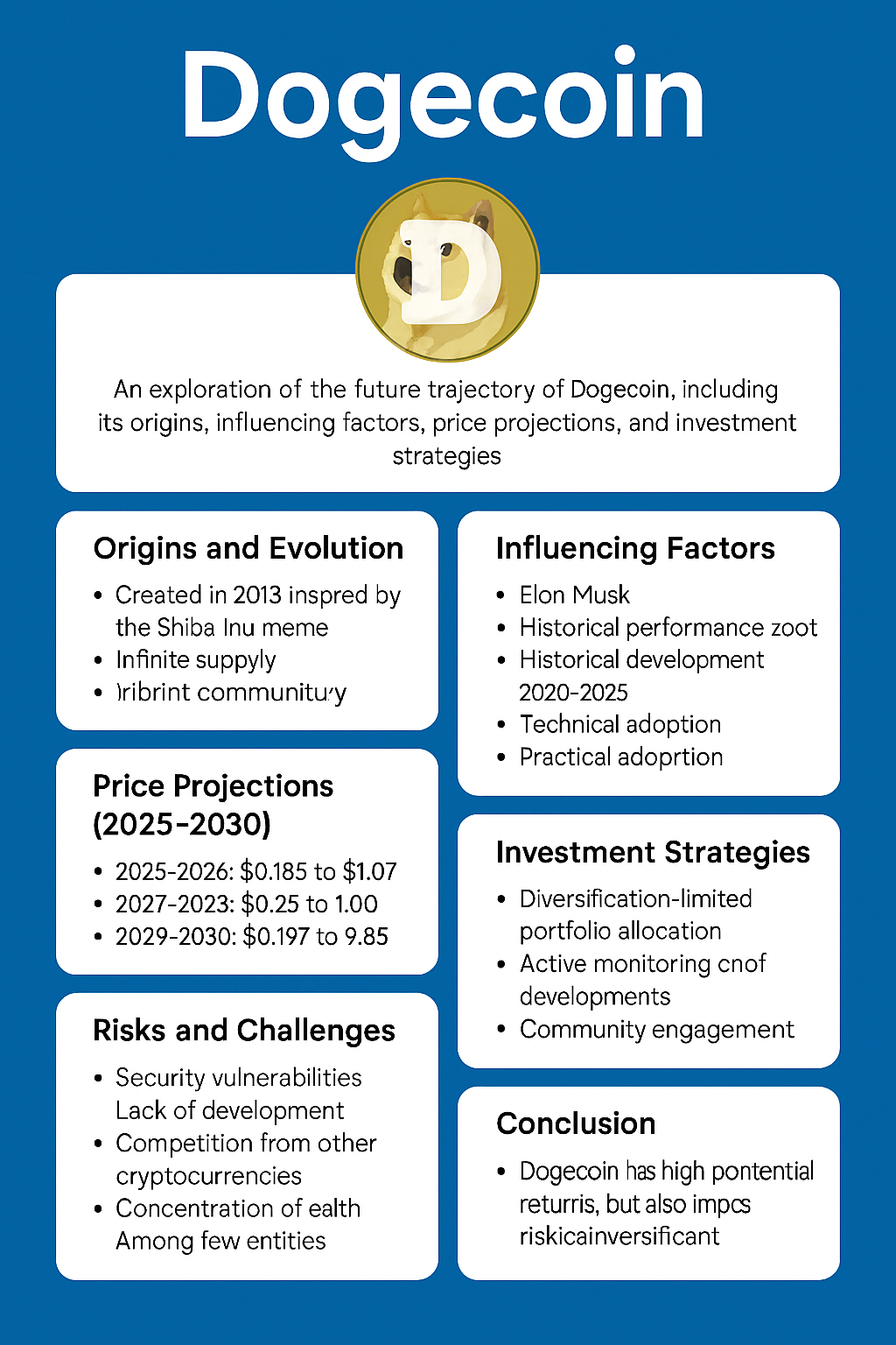 Projeção de preço Dogecoin até 2030 4 Projeção de preço Dogecoin até 2030