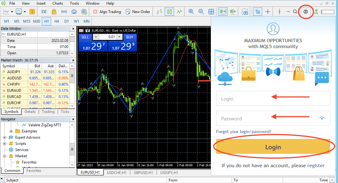 Como Adicionar Indicadores no MetaTrader 5: Guia Definitivo 16 Como Adicionar Indicadores no MetaTrader 5: Guia Definitivo