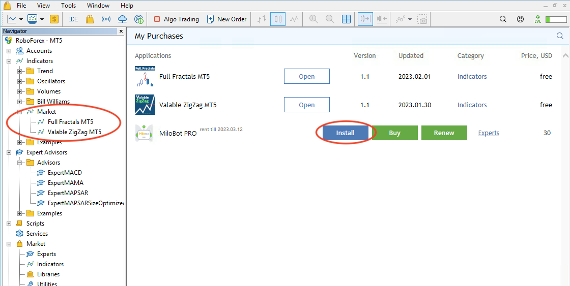 Como Adicionar Indicadores no MetaTrader 5: Guia Definitivo 18 Como Adicionar Indicadores no MetaTrader 5: Guia Definitivo