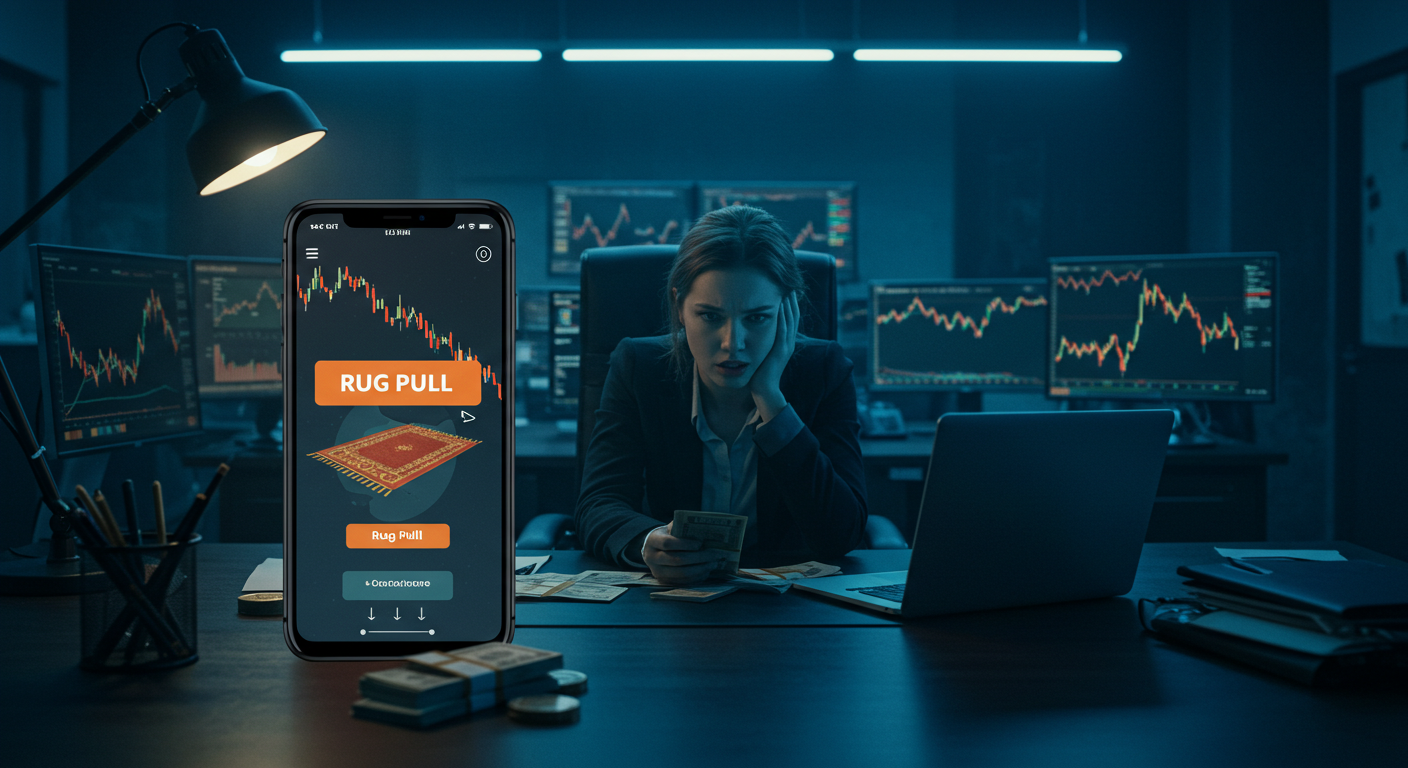 Rug Pulls em DeFi: O Lado Sombrio das Finanças Descentralizadas 17 Rug Pulls em DeFi: O Lado Sombrio das Finanças Descentralizadas